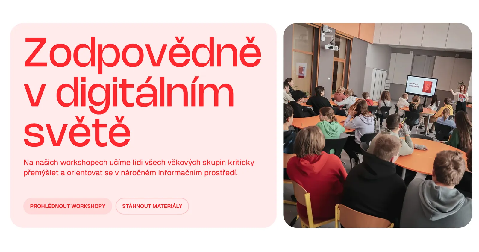 Zvol si info: vybudování vzdělávací organizace