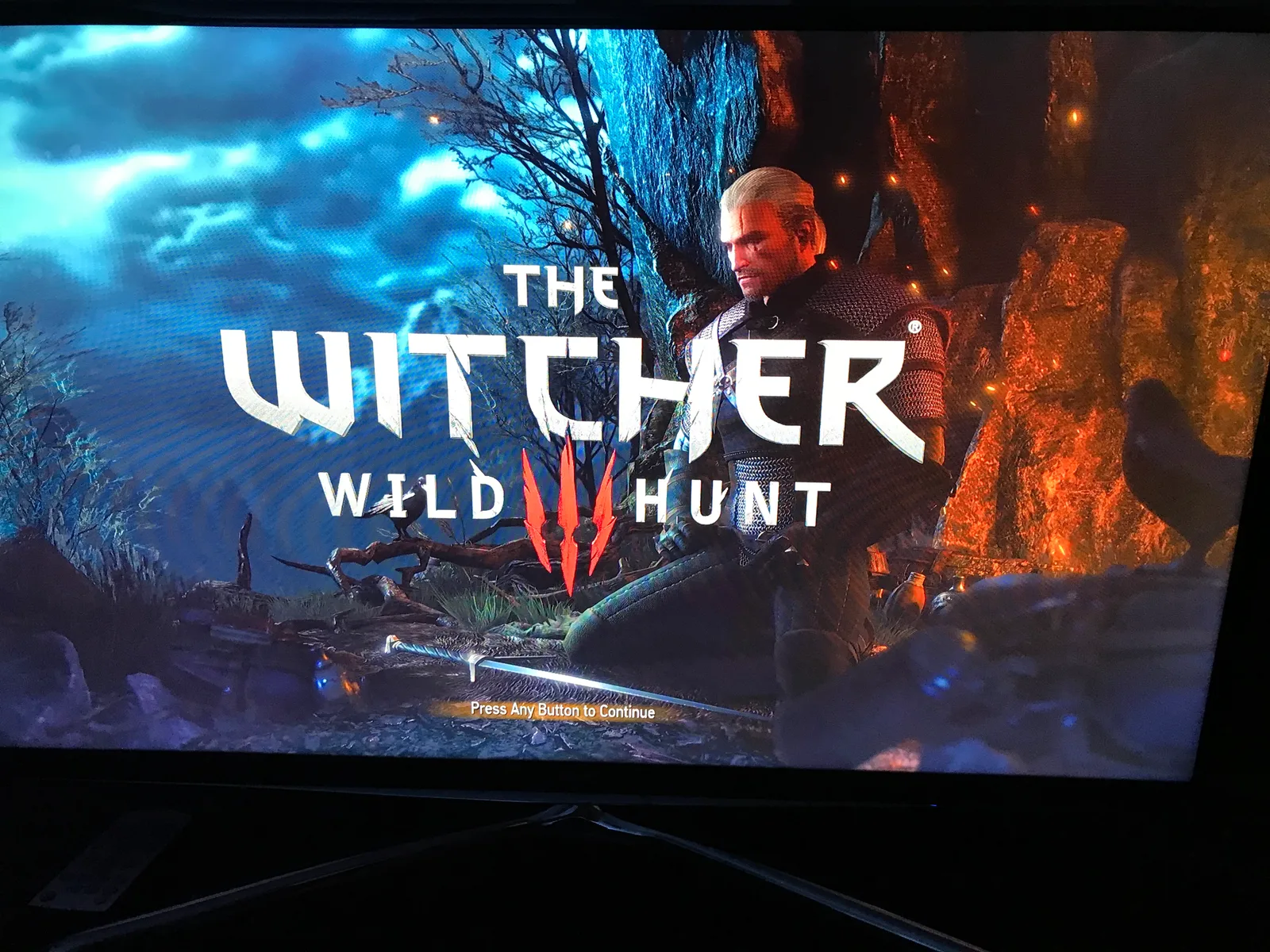 V rámci výzvy jsem si zahrála hru Witcher 3