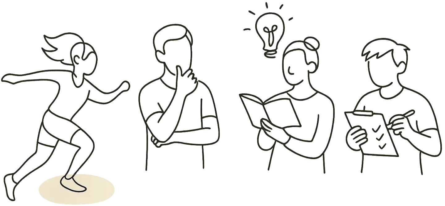 The four learning styles of Honey and Mumford